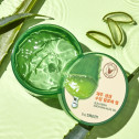 Гель Алоє Універсальний Зволожуючий в тюбику The Saem Jeju Fresh Aloe Soothing Gel 99% 300ml, фото 5
